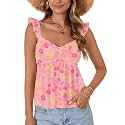 LYANER Women's Sleeveless Casual Tank Tops