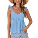 LYANER Women's Sleeveless Casual Tank Tops