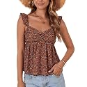 LYANER Women's Sleeveless Casual Tank Tops