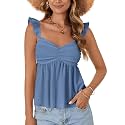 LYANER Women's Sleeveless Casual Tank Tops