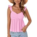 LYANER Women's Sleeveless Casual Tank Tops
