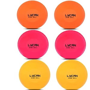 lycan synthetic rubber wind ball pack of 6