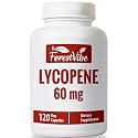 Lycopene Supplement for Men 60mg, Natural Carotenoid Complex from Tomato Extract Powder, 120 Vegan Capsules, 4 Month Supply, Non-GMO and Gluten Free Lycopene for Men & Women