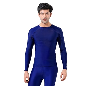 LYCOT Compression Top Full Sleeve Plain Athletic