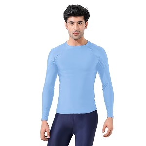LYCOT Compression Top Full Sleeve Plain Athletic