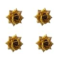 LYF5STAR Handmade Golden Rose Floral Juda Pin Pack of 4 | Elegant Wedding Hair Accessories for Women Girls | Traditional Indian Hairpins for Bridal and Party Use