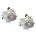 LYF5STAR Handmade Artificial Rose Flower Tiktok Hairpin | Bridal Hair Accessories | Artificial Rose Hair pin | Stylish and Elegant Hair Accessories for Women &amp; Girls | Pack of 2