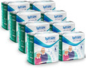 lyfcare Adult Pull-Up Pants Diapers|Large-|Waist Size : 30-39 Inch|Pack of 8 Adult Diapers - L (80 Pieces)