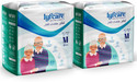 lyfcare Pull-Up Pants | Waist Size (24-33 Inch) Adult Diapers - M