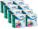 lyfcare Pull-Up Pants |Waist Size : 24-33 Inch|Pack of 8 Adult Diapers - M (80 Pieces)