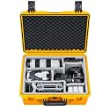 Lykus PVC1 Hard Case with Dividers for Cameras,Lenses,DJI Mavic/Air/Mini