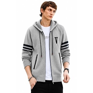 lymio men39s casual bomber jacket  lightweight windcheater  full sleeve regular fit outdoor jacket1-j-18-20