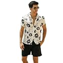 Lymio Men39s Polyester Floral Regular Fit Casual