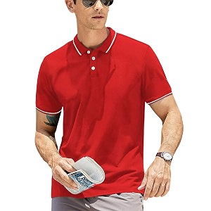 Lymio Mens Polyester Regular Fit T Shirt