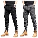 Lymio Men39s Regular Fit Low Rise Cargo