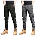 Lymio Men39s Regular Fit Low Rise Cargo