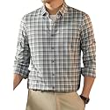 Lymio Men Shirt Checkered Button Down
