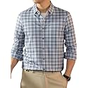 Lymio Men Shirt Checkered Button Down