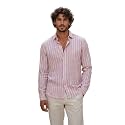 Lymio Men Shirt Men39s Striped Button