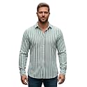 Lymio Men Shirt Men39s Striped Button
