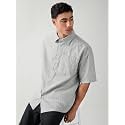 Lymio Men Shirt Striped Shirt for