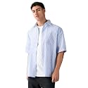 Lymio Men Shirt Striped Shirt for