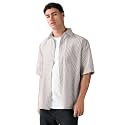 Lymio Men Shirt Striped Shirt for