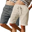 Lymio Men Shorts Cotton Short for