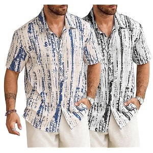 Lymio Shirt for Men Mens Shirt Abstract