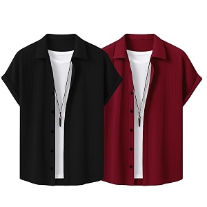 Lymio Stylish Casual Regular Fit Shirt for