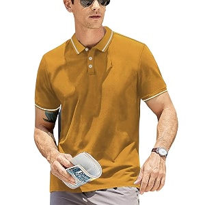 Lymio Mens Polyester Regular Fit T Shirt