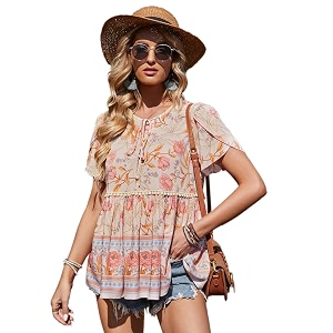 Lymio Tops for Women Multi Color Women