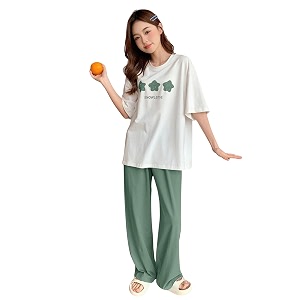 Lymio Womens Korean Night Dress Full