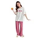 Lymio Womens Korean Night Dress Full
