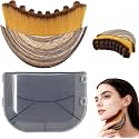 Lymphatic Brush Guasha | Face Sculpting Tool for De-Puffing, Jawline Definition & Skin Firming | Soft Bristle Facial Lymphatic Drainage Brush for Massage & Skincare Use, Includes Travel Case