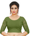 LYNETH Round Neck Women Blouse