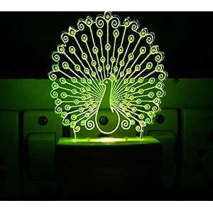 acrylic 7 color changing 3d illusion led night lamp gift for every occasionvalentines day multicolour