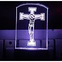Jesus Acrylic 7 Color Changing 3D Illusion LED Night Lamp. for Gift,Home,livingroom,Bedroom(Multicolour)