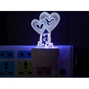 love tree acrylic 7 color changing 3d illusion led night lamp and gift for every occasionvalentines daymenboy multicolour
