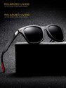 Lynx Polarized UV Protection Wayfarer Sunglasses 54