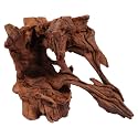 LYPHARD AQUARIUMS Natural Driftwood for Aquarium, 9-15" Large Assorted Branch Decorations for Reptile Hide, Fish Tank, 1 Pcs