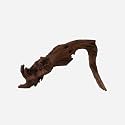 LYPHARD AQUARIUMS Natural Driftwood for Aquarium Decor, L16.93×W6.3×H10.63 Inches Large Drift Wood Decorations for Reptile Hide, Fish Tank, Optional Shapes