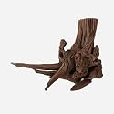 LYPHARD AQUARIUMS Natural Driftwood for Aquarium Decor, L17.72×W7.48×H11.81 Inches Large Drift Wood Decorations for Reptile Hide, Fish Tank, Optional Shapes