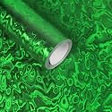 Lypumso Forged Carbon Fiber Vinyl Wrap, 3D Cosmic Ghost Textured Auto Car Sticker Decal Film Sheet DIY Vehicle Paint Changing Wrap Featuring Air Release Technology (Green, 1ft x 10ft)
