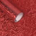 Lypumso Forged Carbon Fiber Vinyl Wrap, 3D Cosmic Ghost Textured Auto Car Sticker Decal Film Sheet DIY Vehicle Paint Changing Wrap Featuring Air Release Technology (Red, 1ft x 10ft)