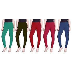 lyra pack of 3 women full length churidar leggings