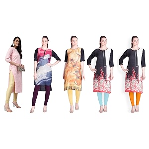 lyra pack of 3 women full length churidar leggings