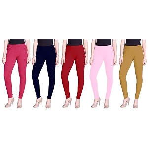 lyra pack of 3 women full length churidar leggings
