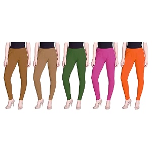 lyra pack of 3 women full length churidar leggings