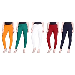 lyra pack of 3 women full length churidar leggings